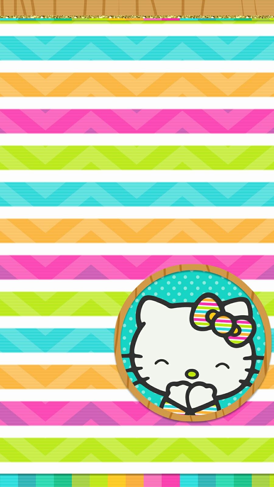 Colorful Hello Kitty Wallpapers