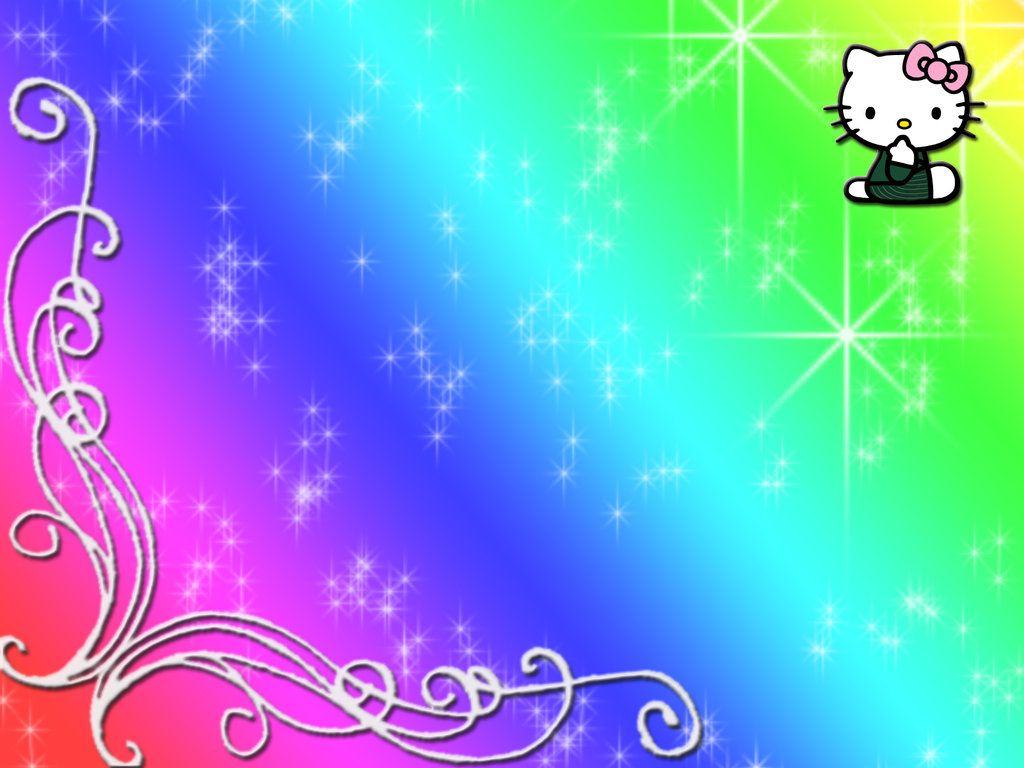 Colorful Hello Kitty Wallpapers