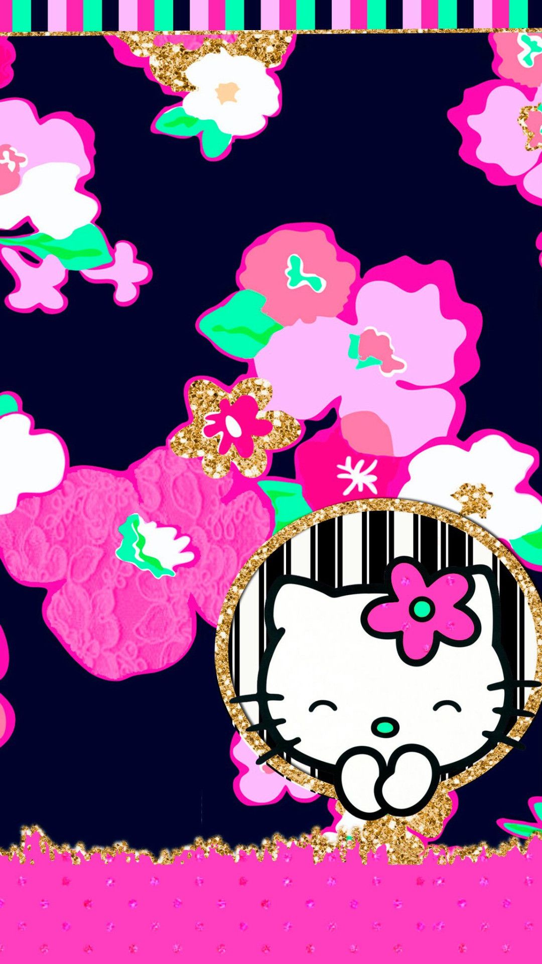 Colorful Hello Kitty Wallpapers