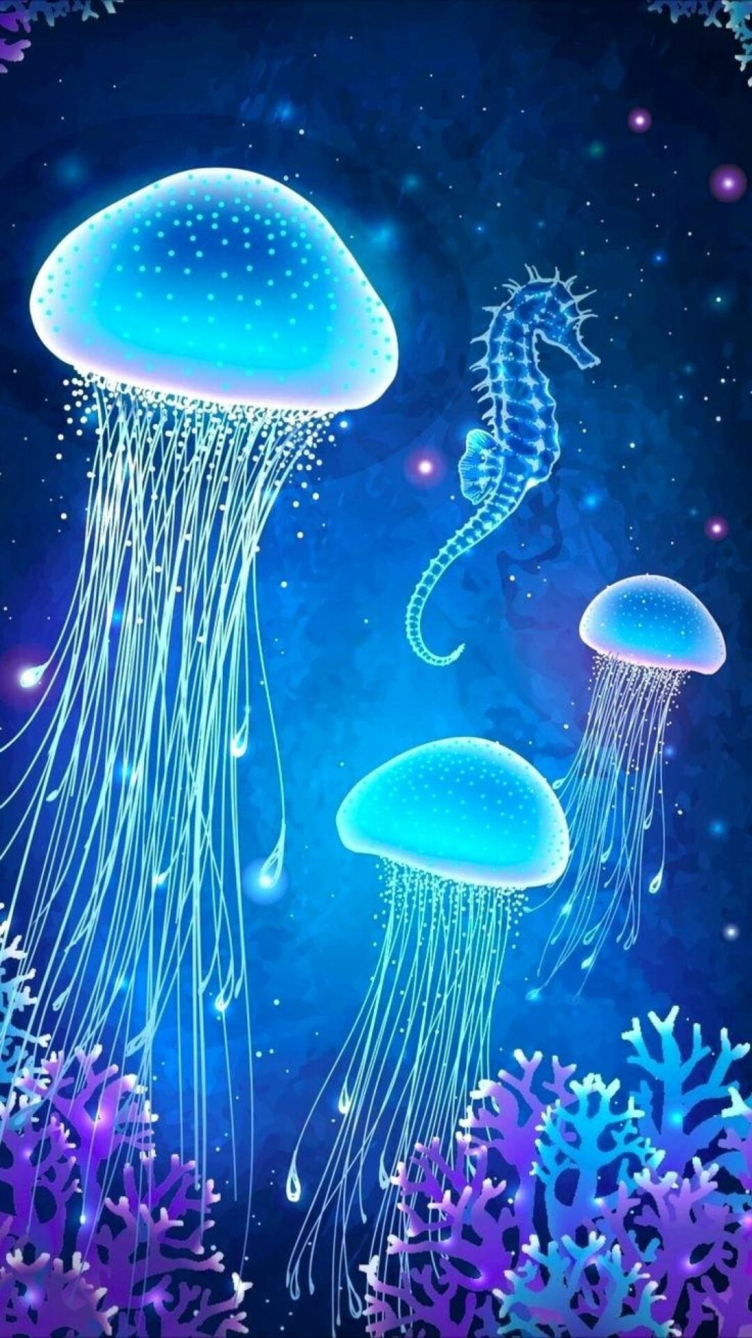 Colorful Jellyfish Wallpapers