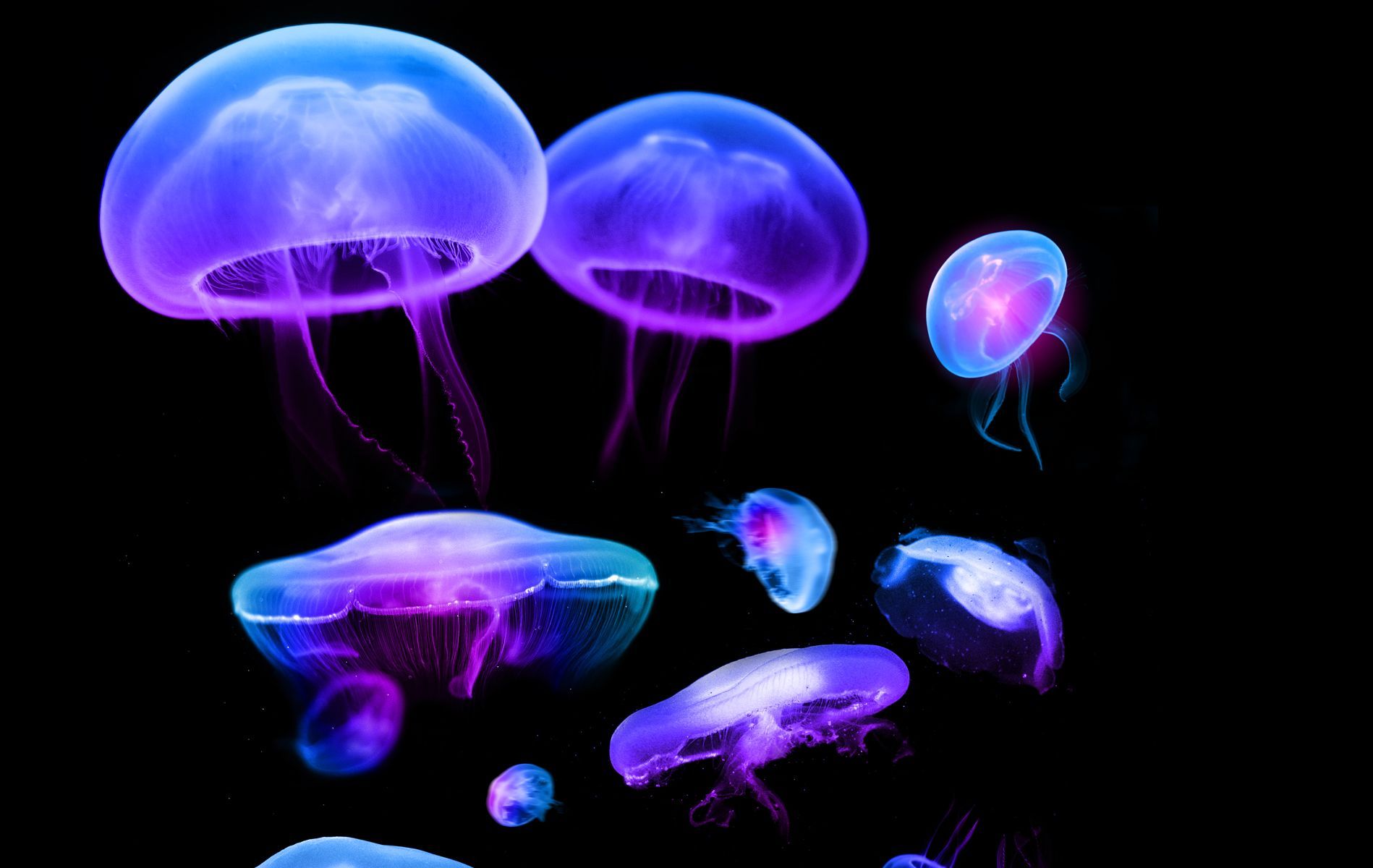 Colorful Jellyfish Wallpapers