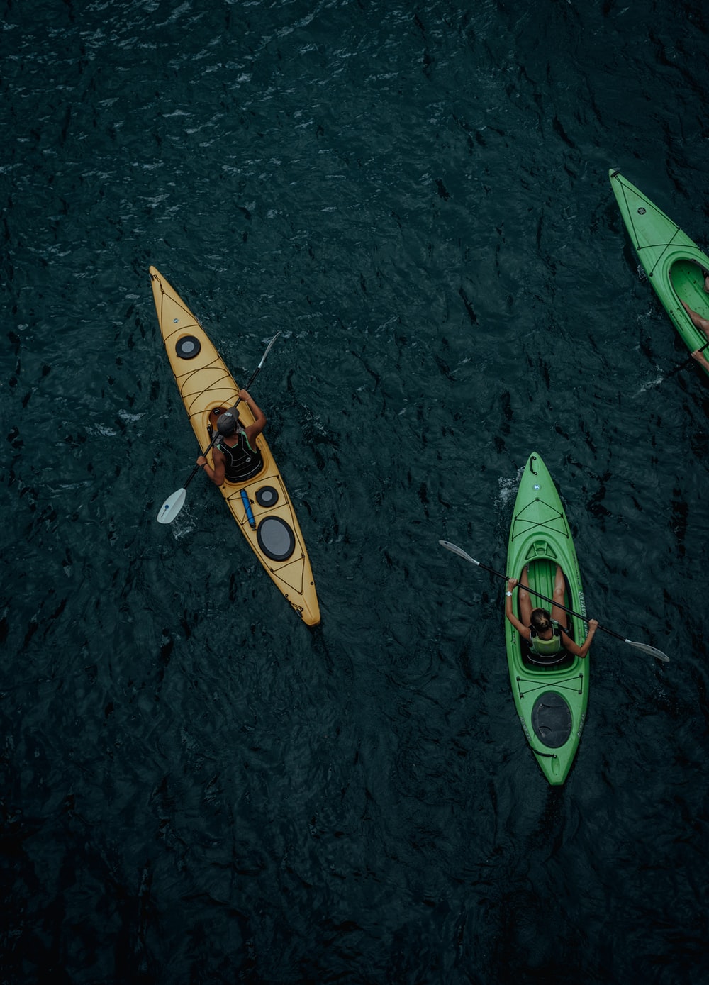 Colorful Kayak Boats Wallpapers
