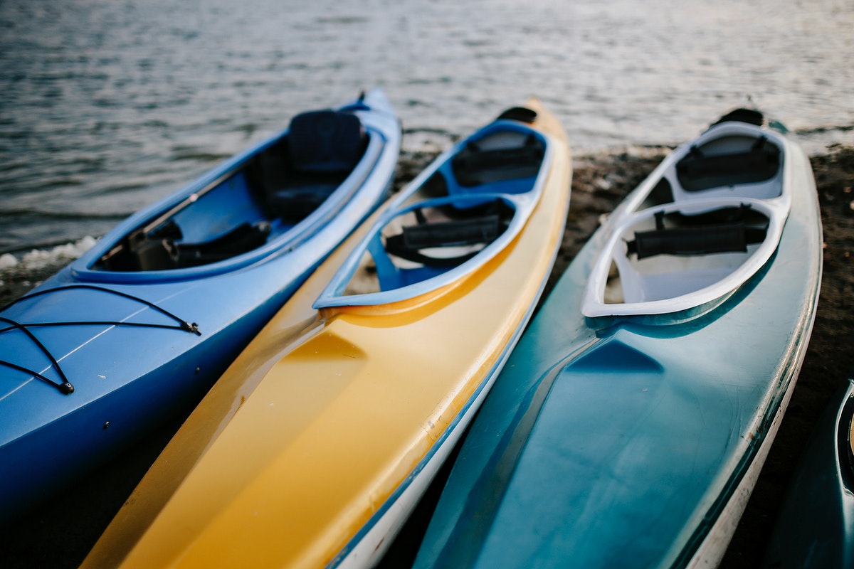 Colorful Kayak Boats Wallpapers