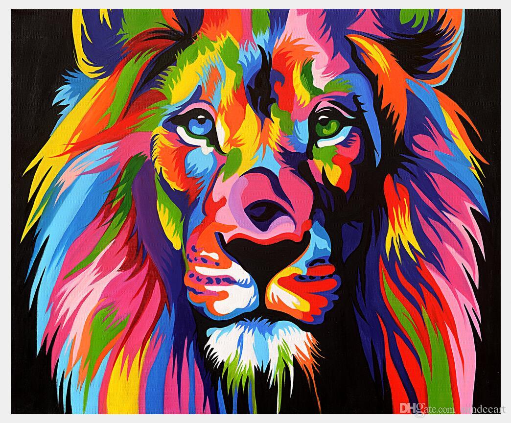 Colorful Lion Wallpapers