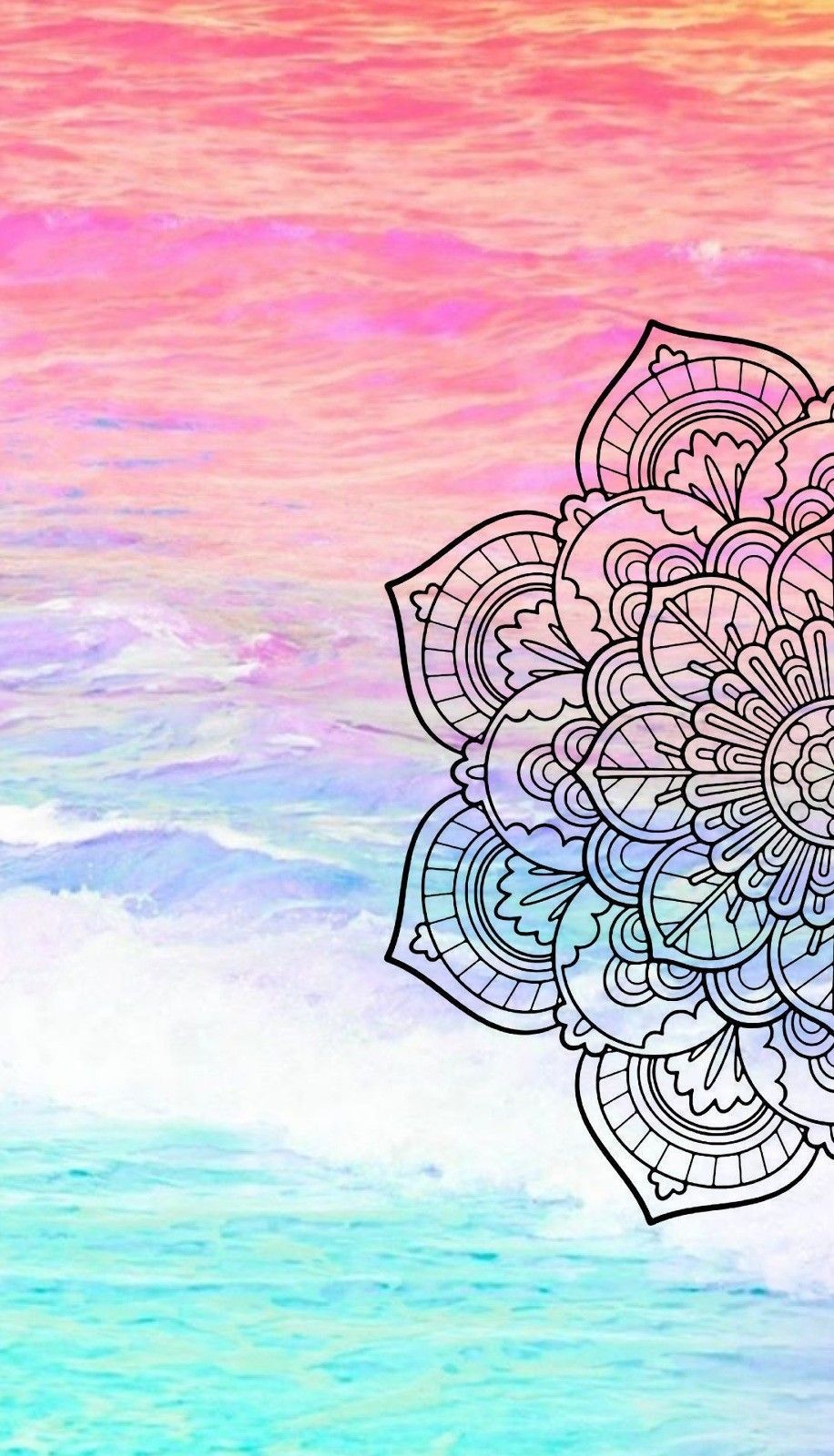 Colorful Mandala Pattern Wallpapers