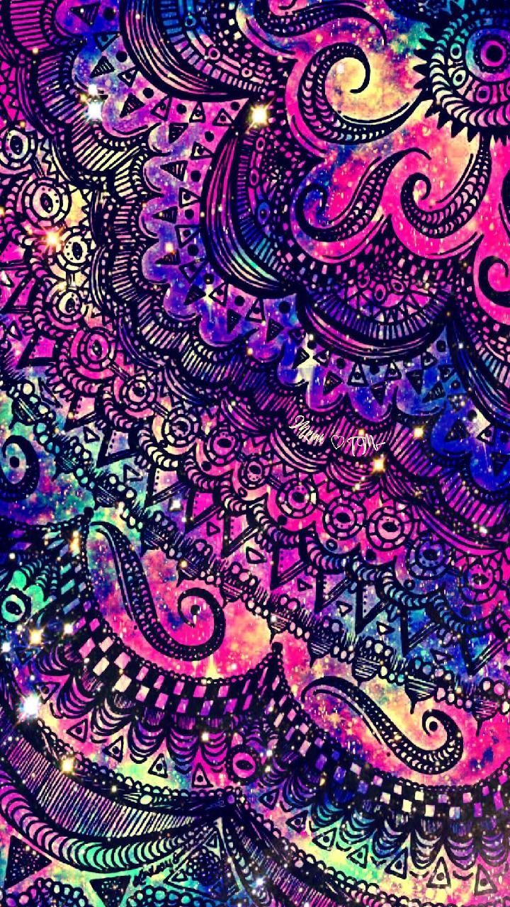 Colorful Mandala Pattern Wallpapers