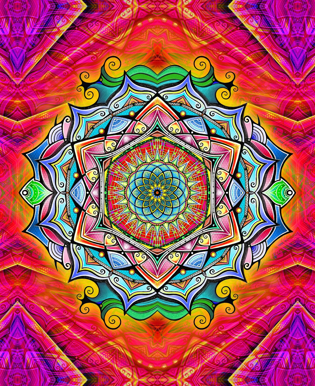 Colorful Mandala Wallpapers