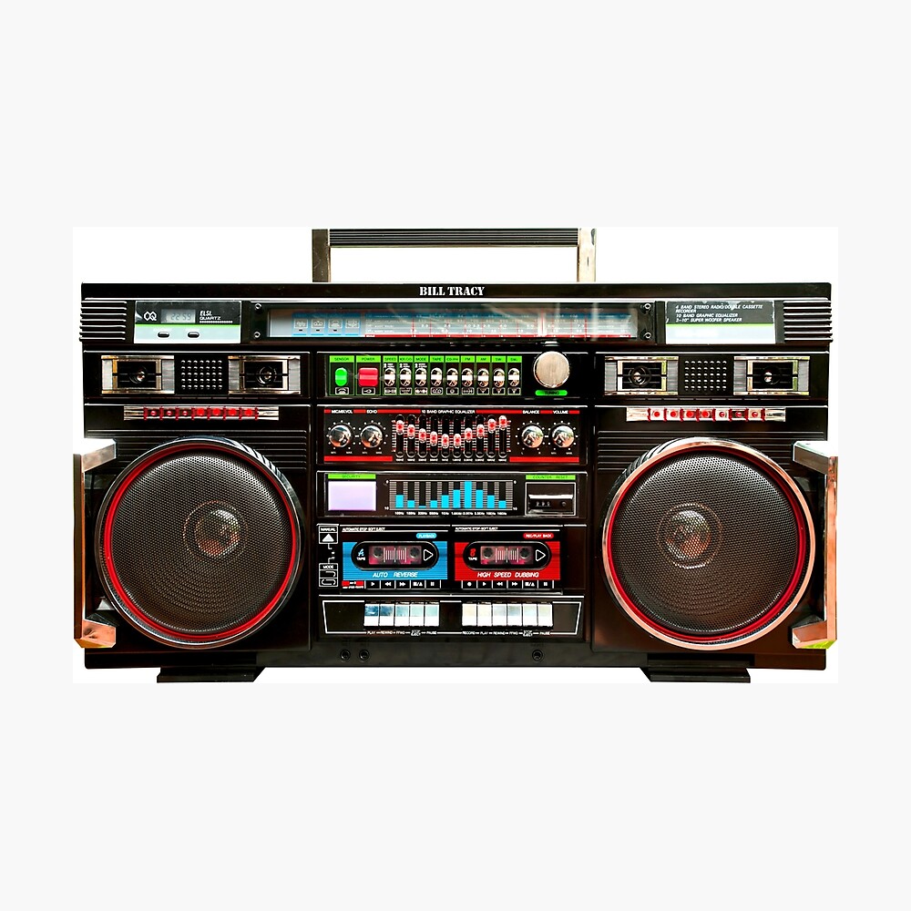 Colorful Minimal Boombox Wallpapers