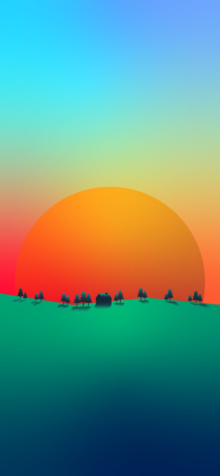 Colorful Minimal Wallpapers