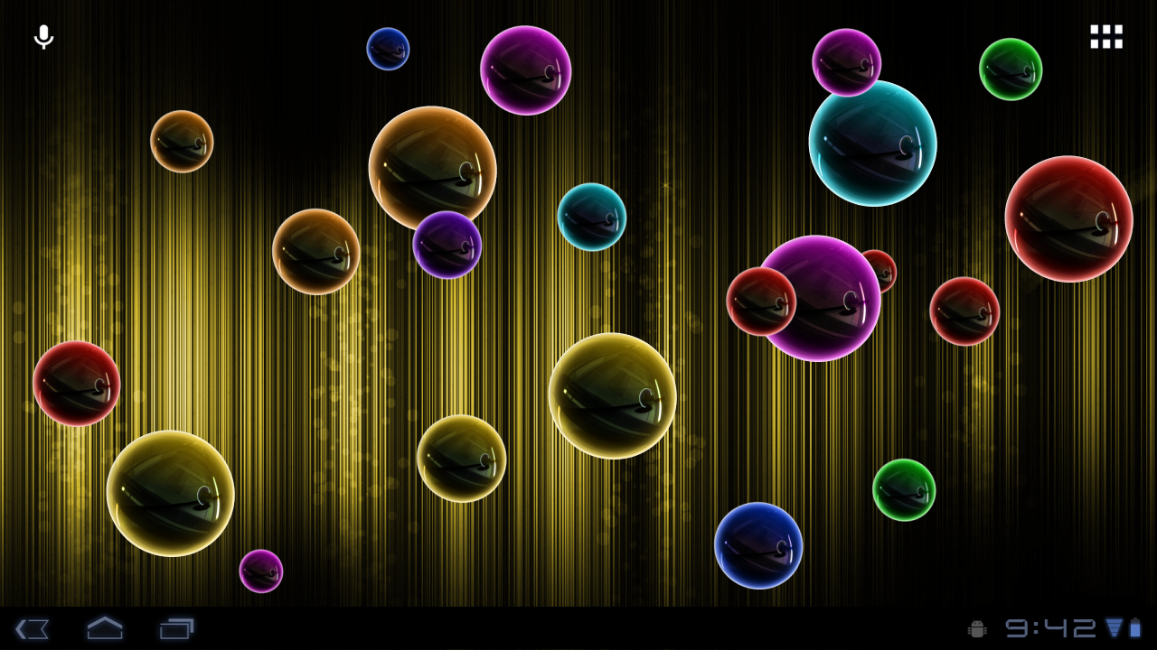 Colorful Neon Bubbles Wallpapers