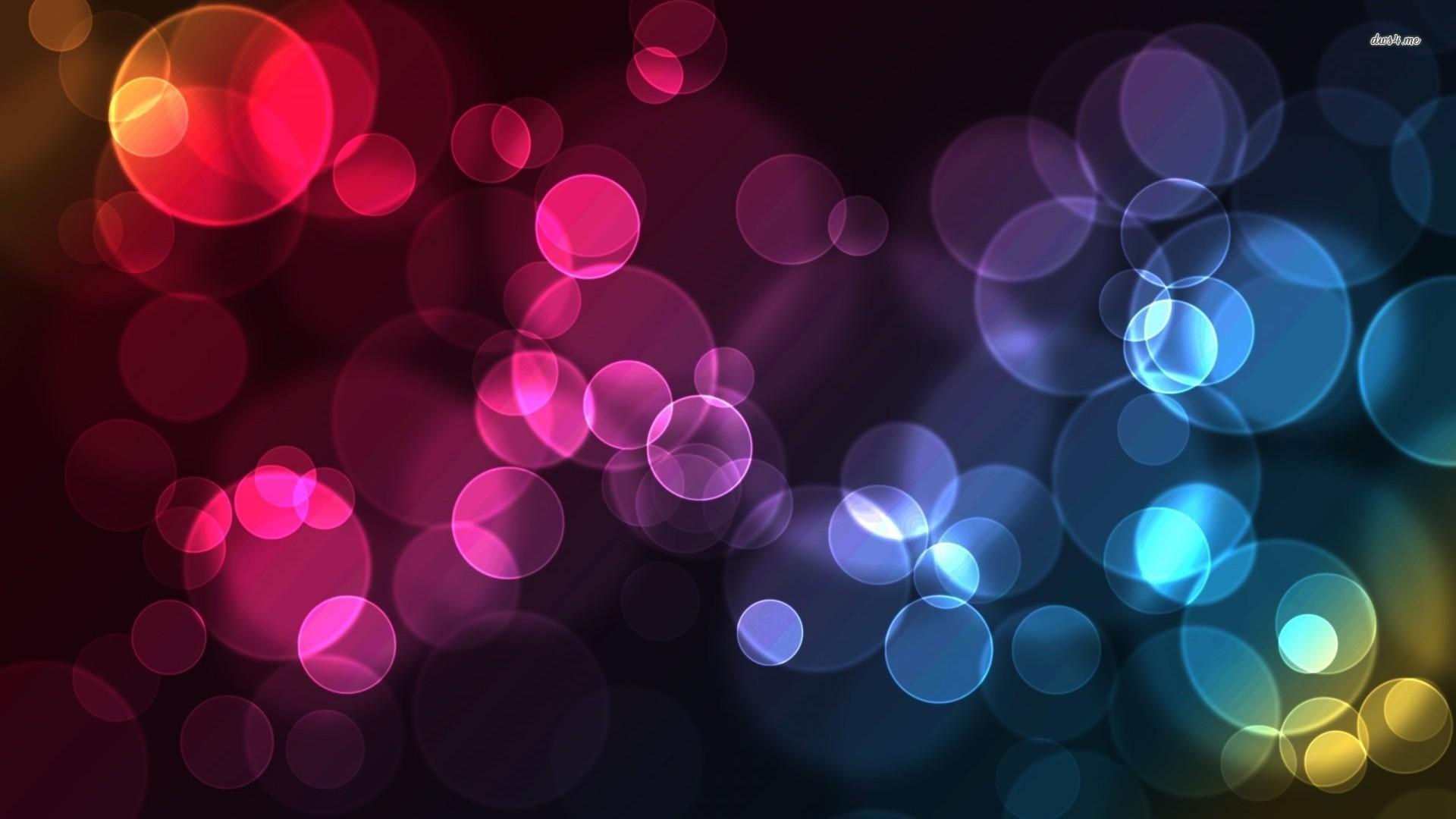 Colorful Neon Bubbles Wallpapers