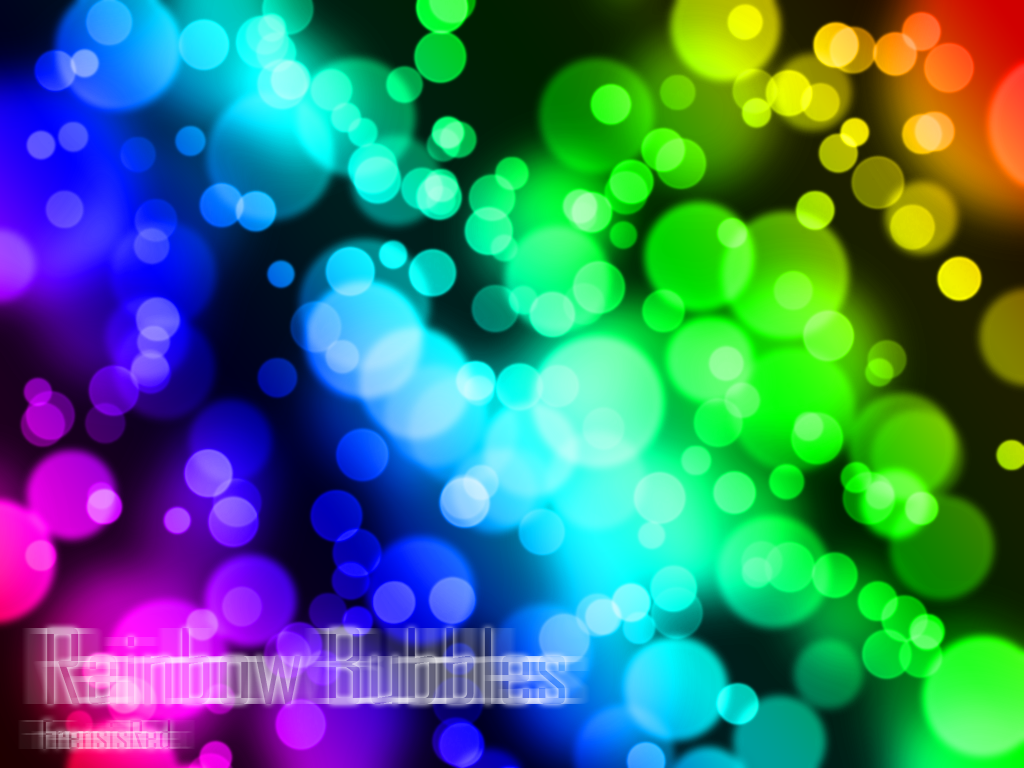 Colorful Neon Bubbles Wallpapers