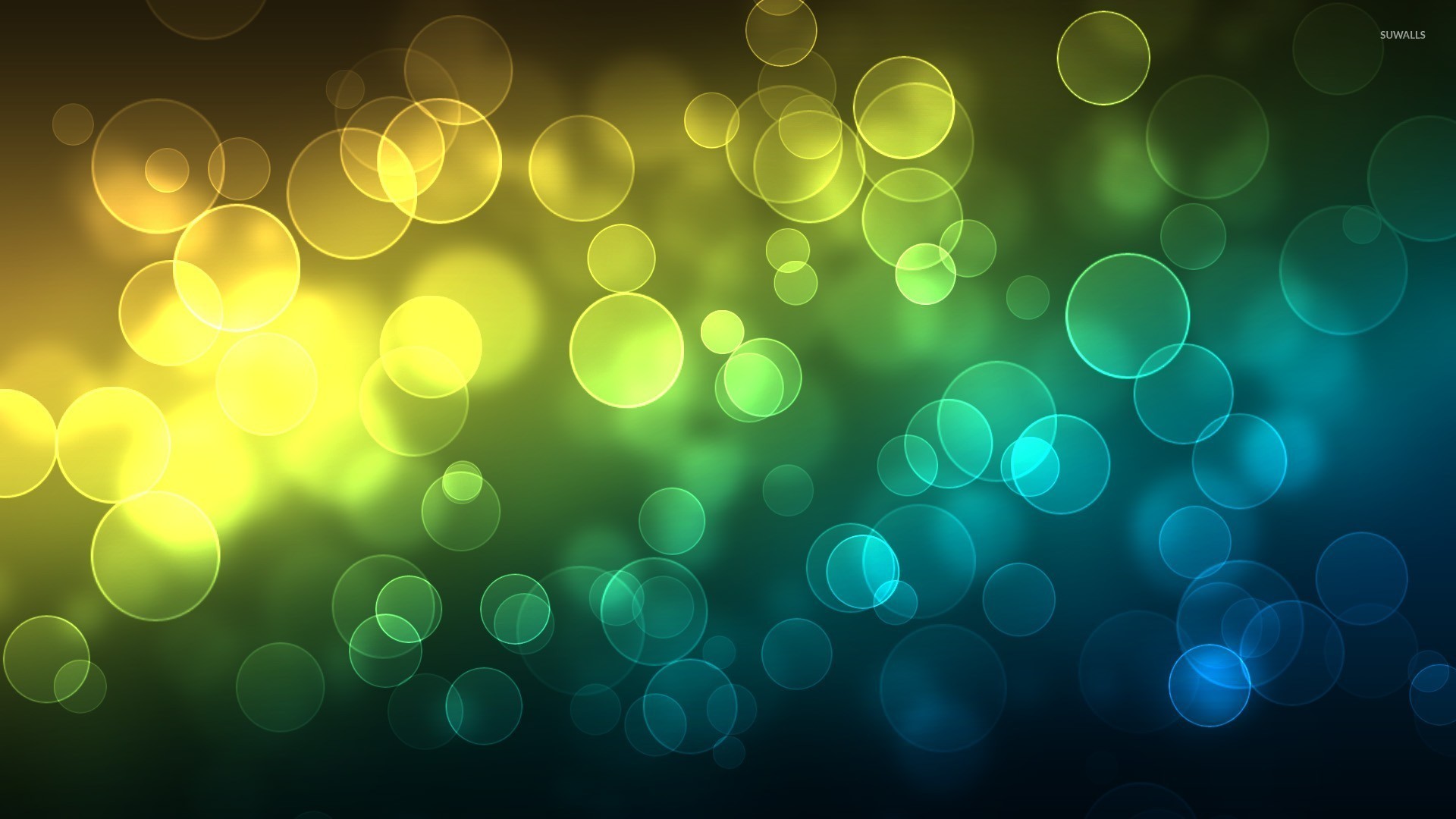 Colorful Neon Bubbles Wallpapers