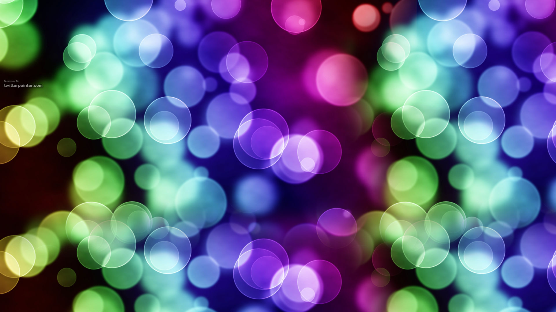 Colorful Neon Bubbles Wallpapers