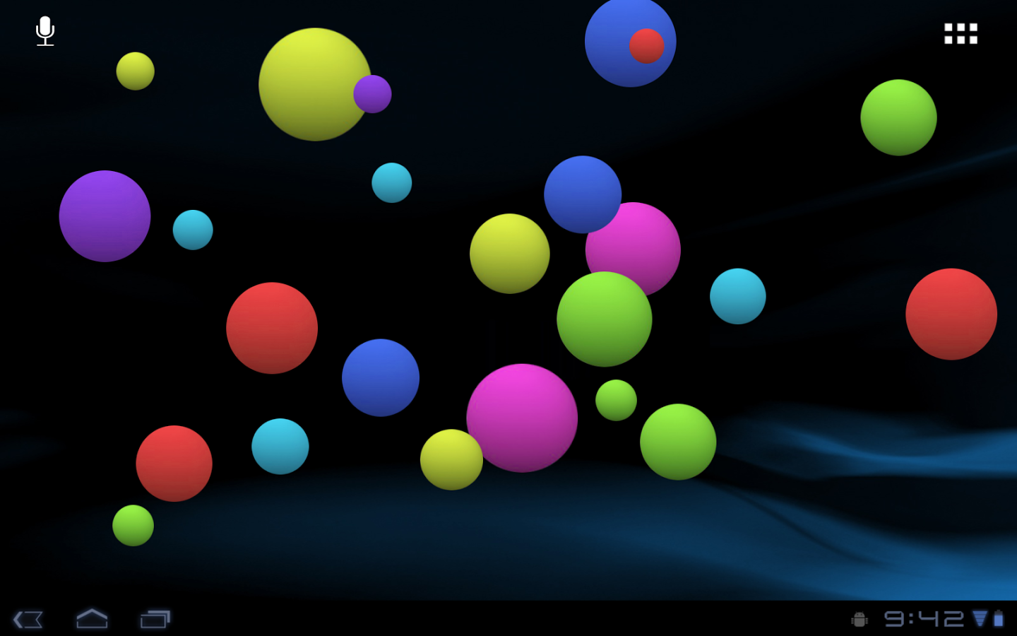 Colorful Neon Bubbles Wallpapers