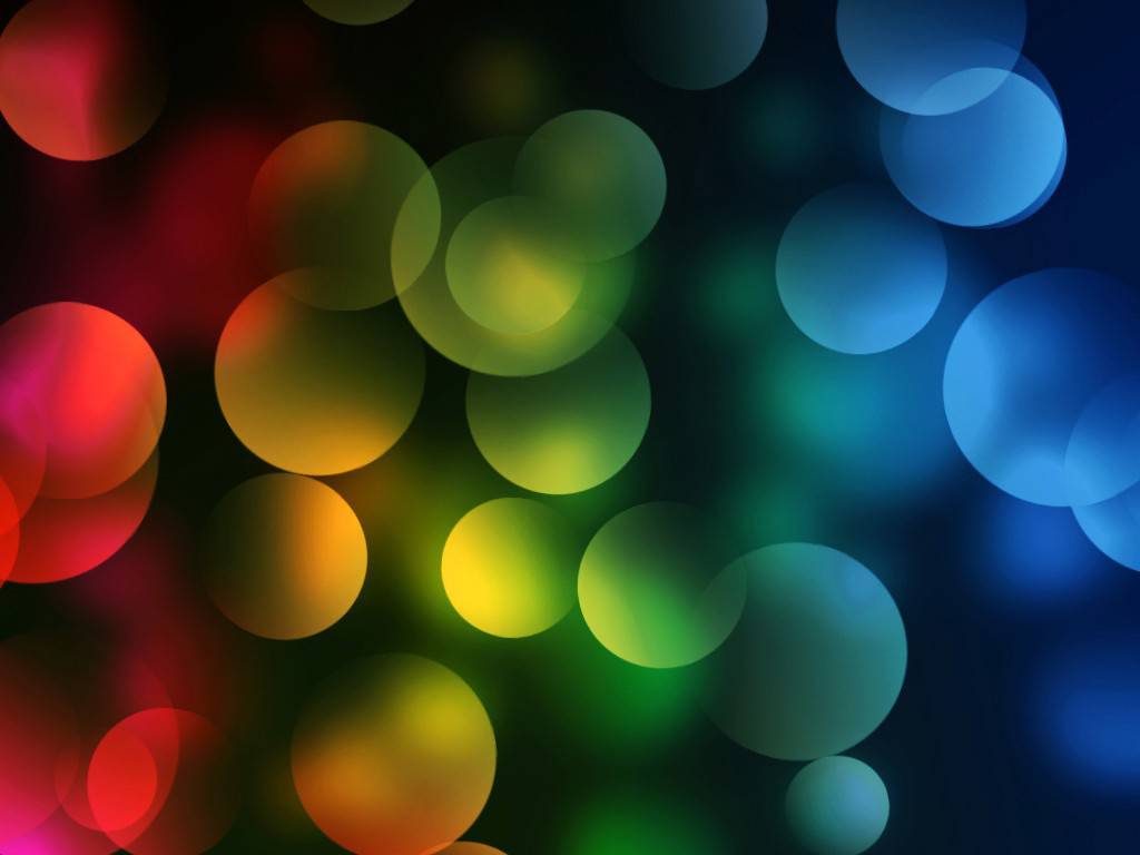 Colorful Neon Bubbles Wallpapers