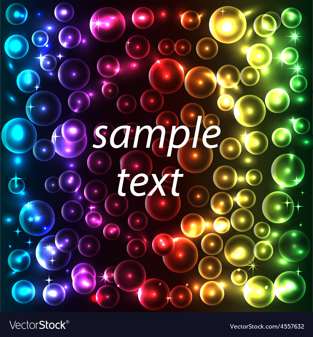 Colorful Neon Bubbles Wallpapers