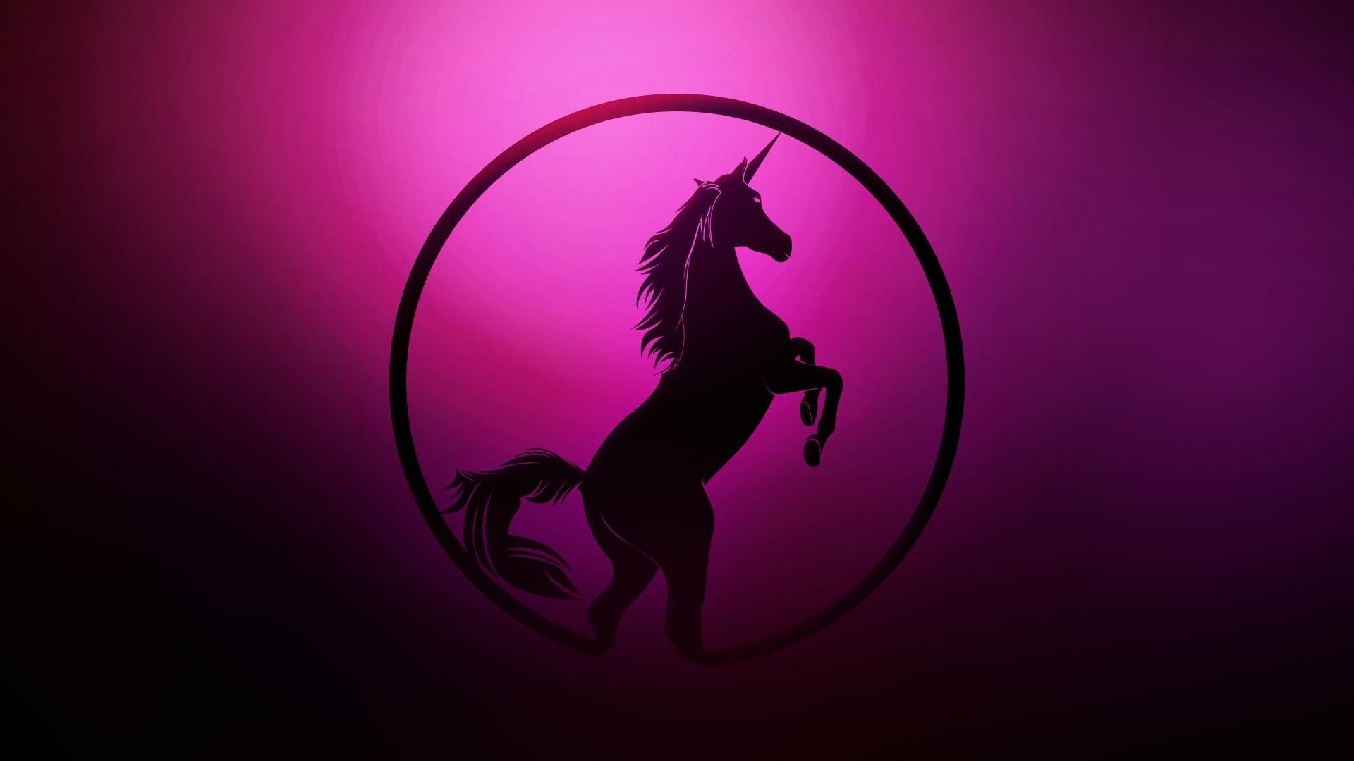 Colorful Neon Unicorn Horse Wallpapers