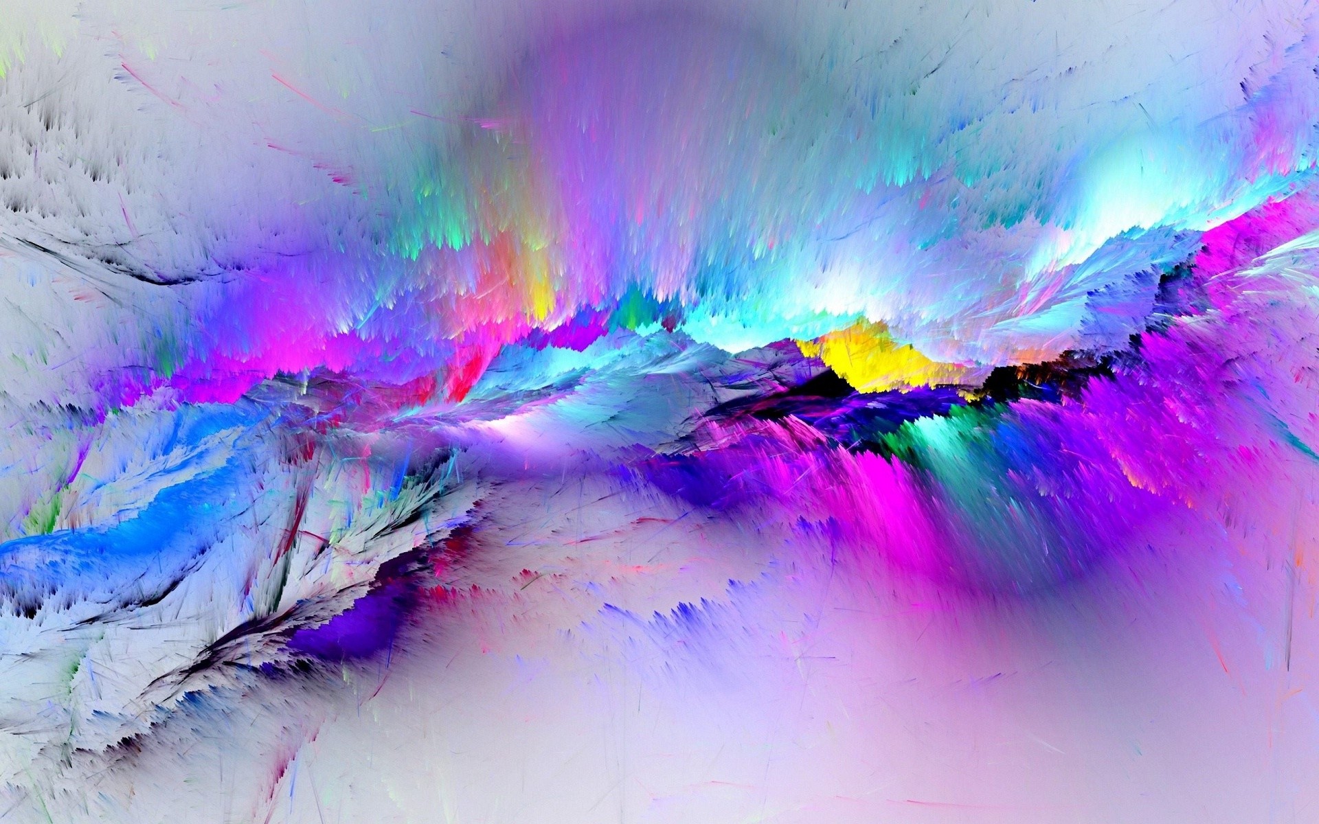 Colorful Paint Splatter Wallpapers