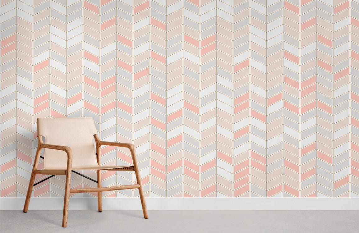 Colorful Parallelogram Pattern Wallpapers