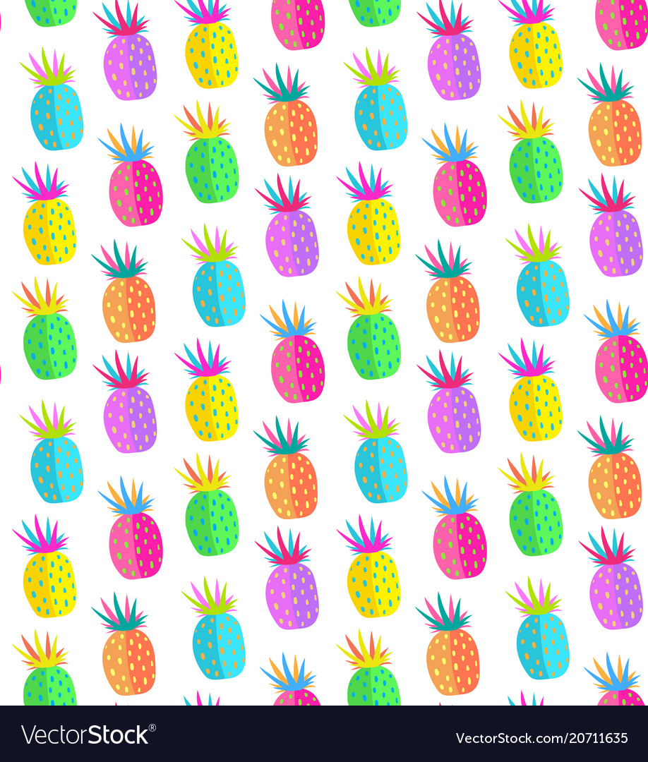 Colorful Pineapple Wallpapers