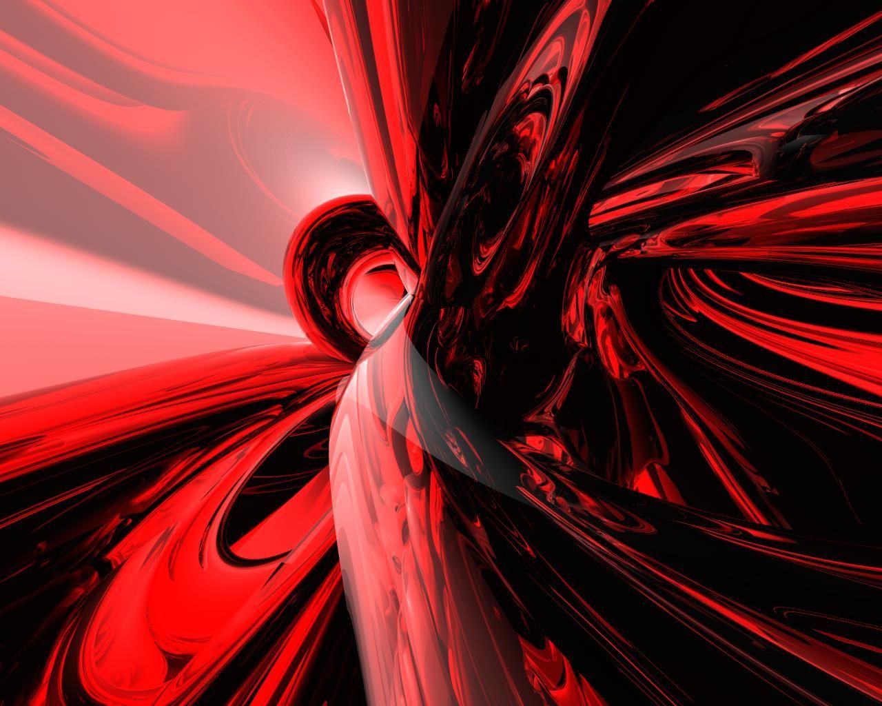 Colorful Red Abstract Art Wallpapers