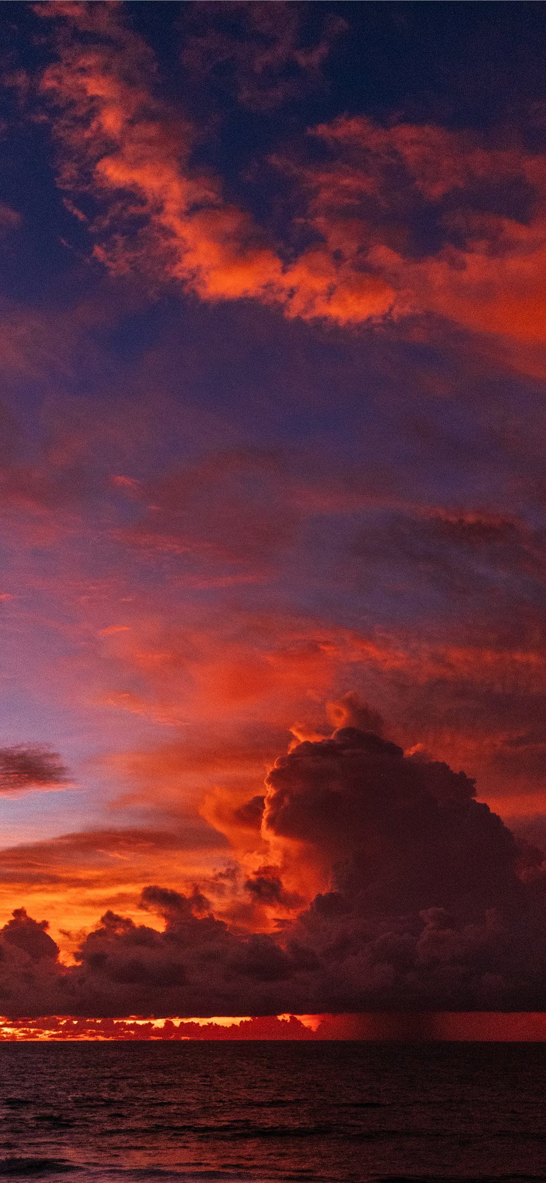 Colorful Sea Sky Clouds Wallpapers