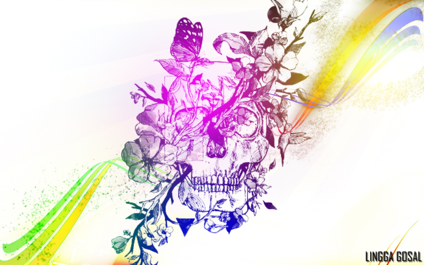 Colorful Skull Art Wallpapers