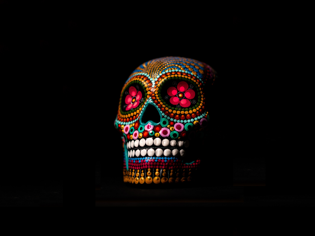 Colorful Skull Art Wallpapers