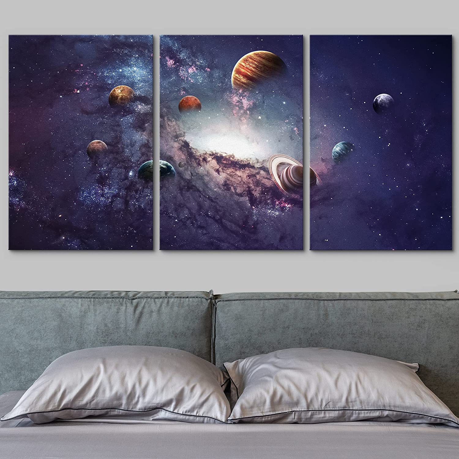 Colorful Solar System Digital Art Wallpapers