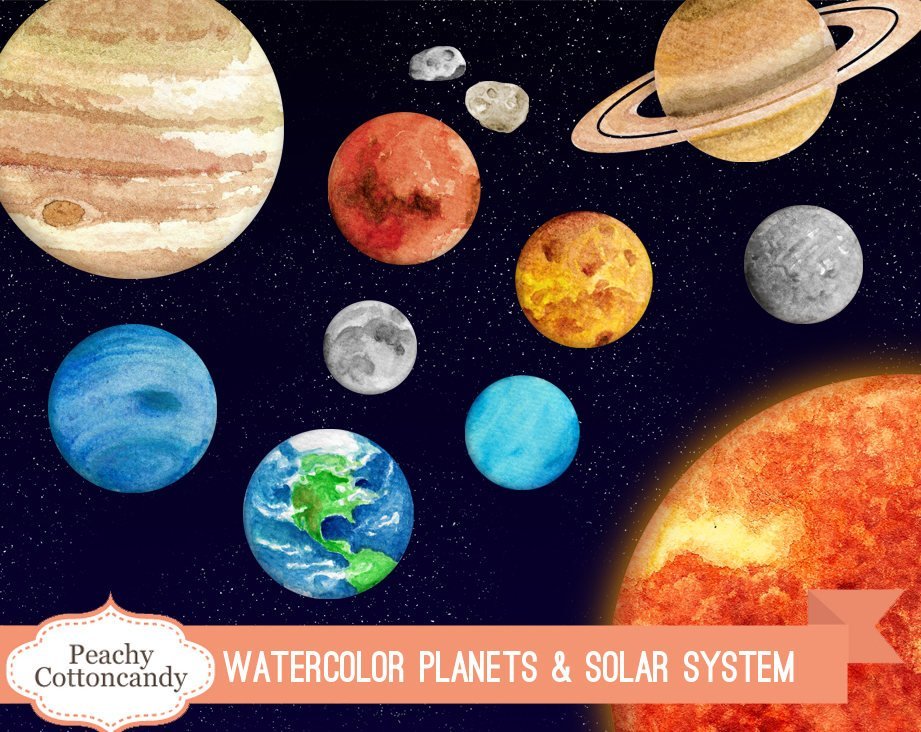 Colorful Solar System Digital Art Wallpapers