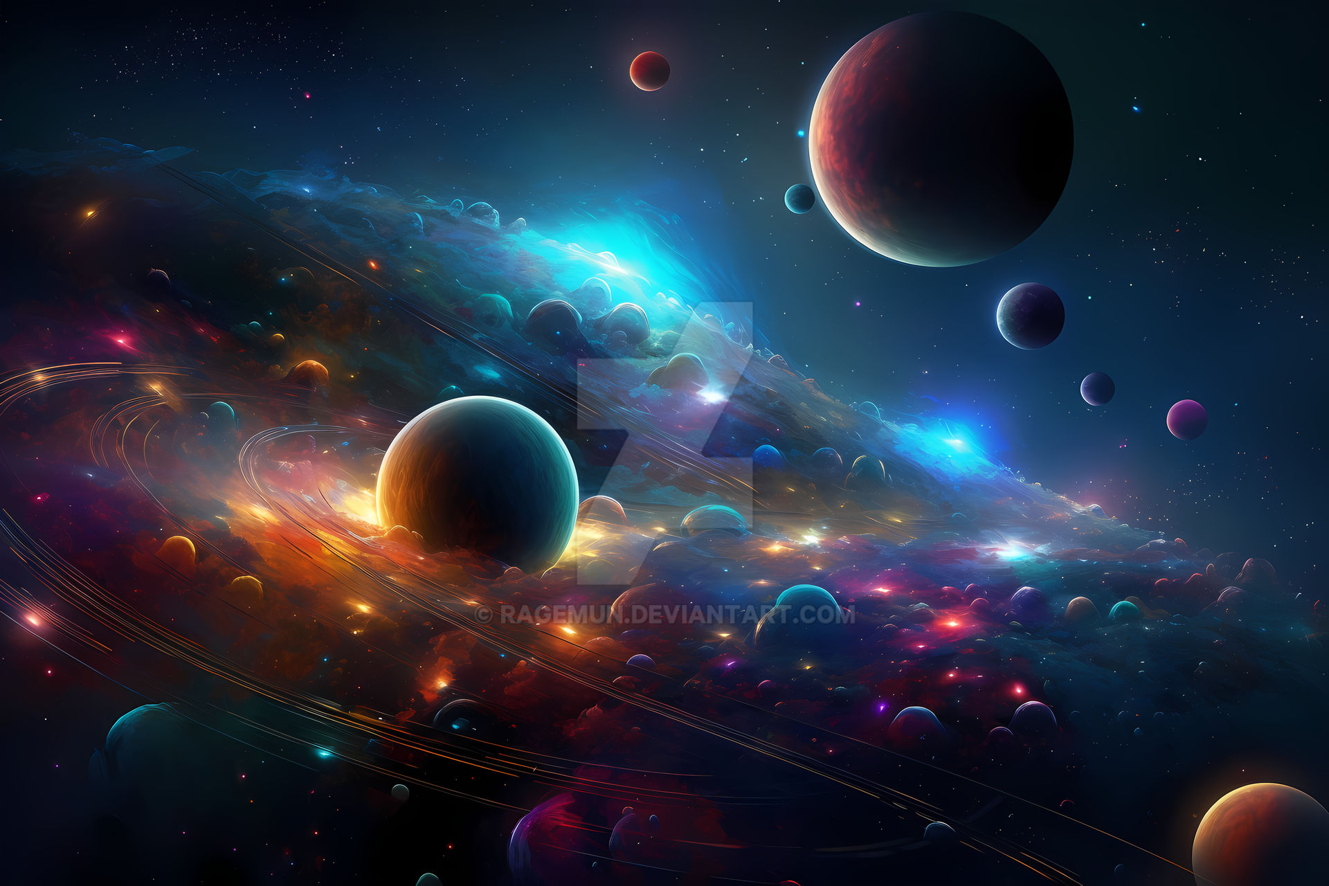 Colorful Space Wallpapers