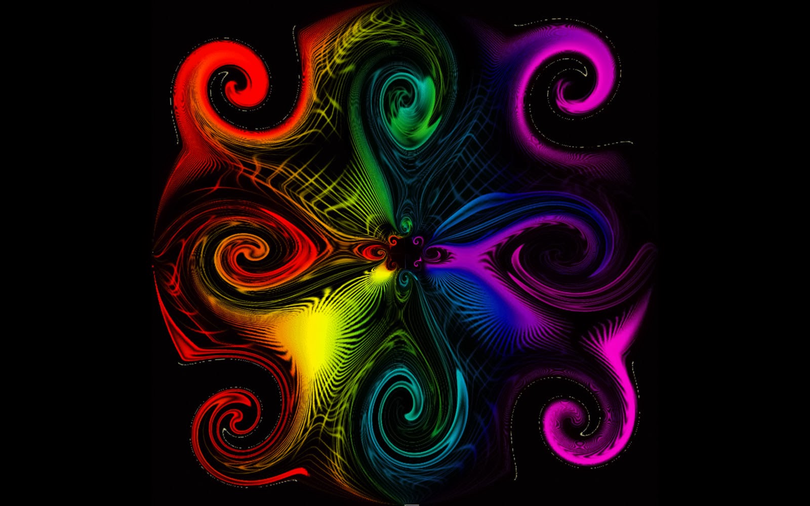 Colorful Swirls Wallpapers