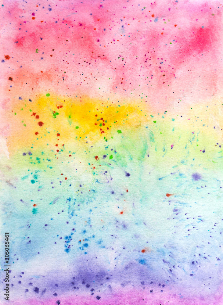 Colorful Texture Watercolor Wallpapers