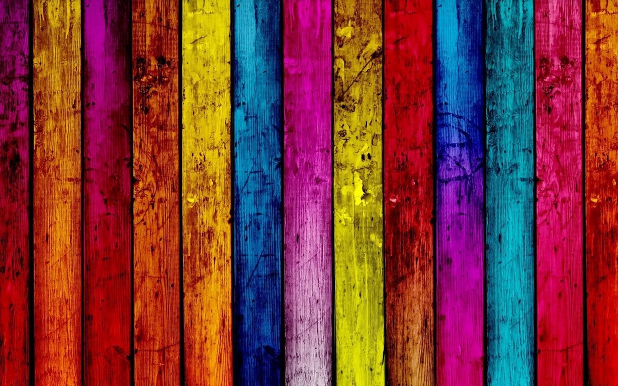 Colorful Wood Wallpapers