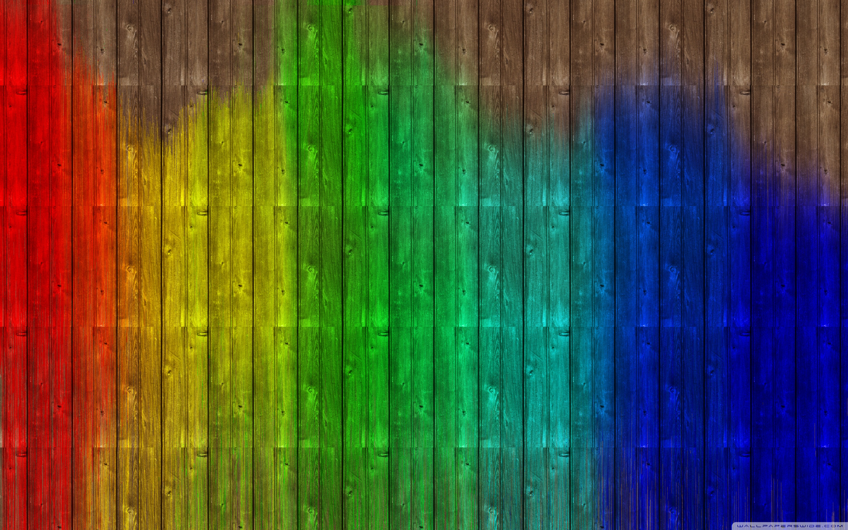 Colorful Wood Wallpapers