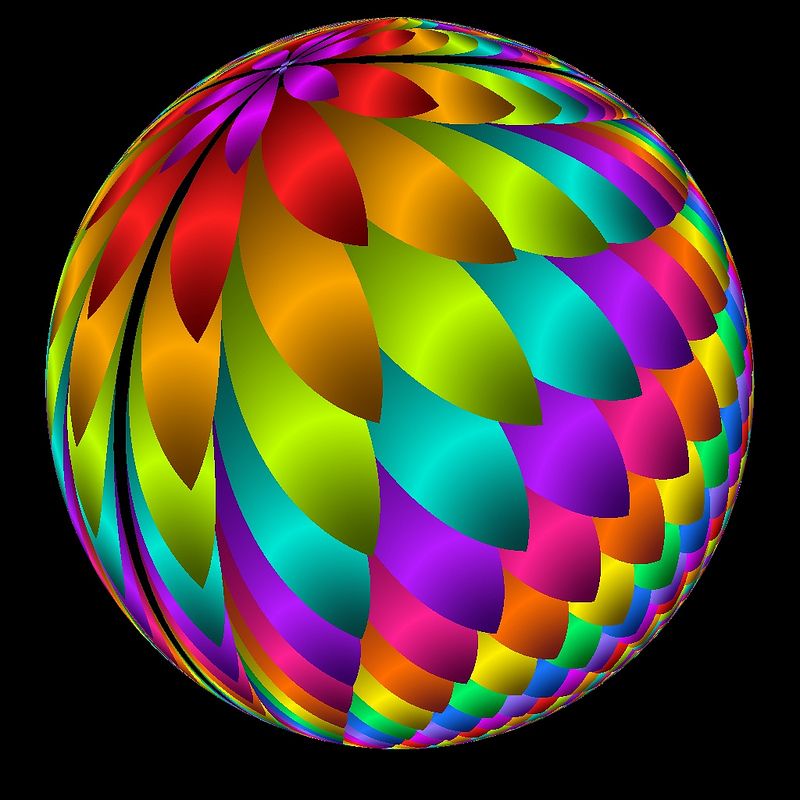Colorfull Sphere Bubble Shape Wallpapers