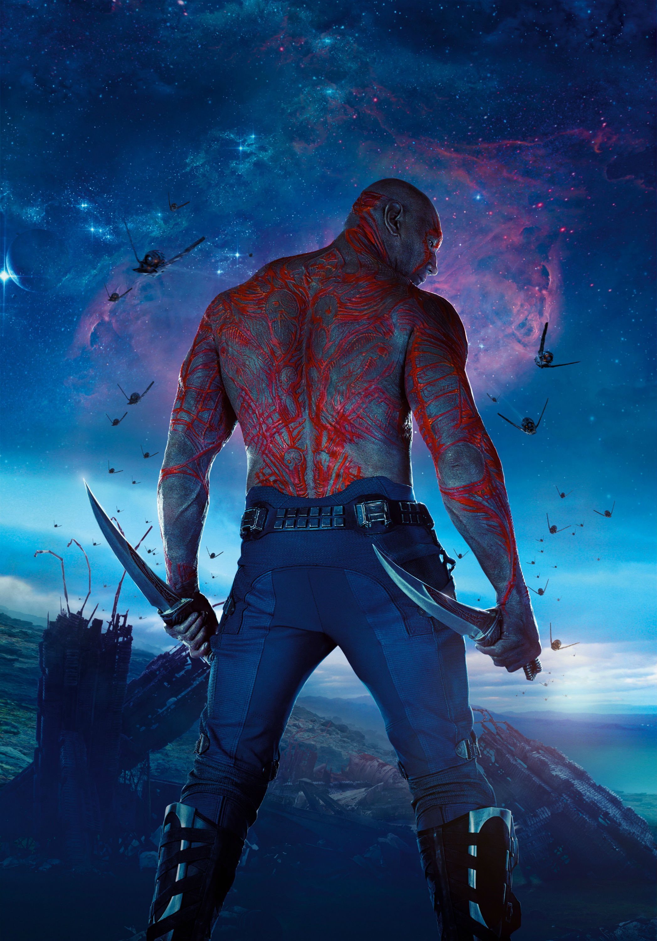 Comic Baby Groot And Drax The Destroyer Wallpapers