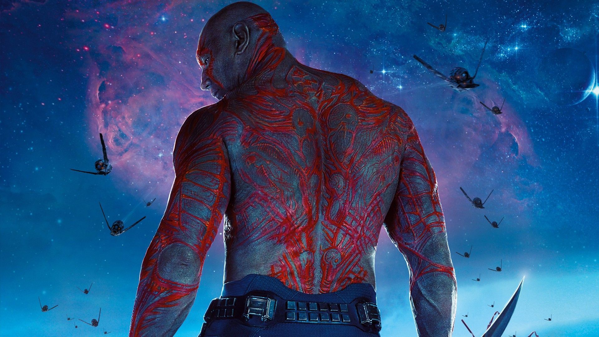 Comic Baby Groot And Drax The Destroyer Wallpapers