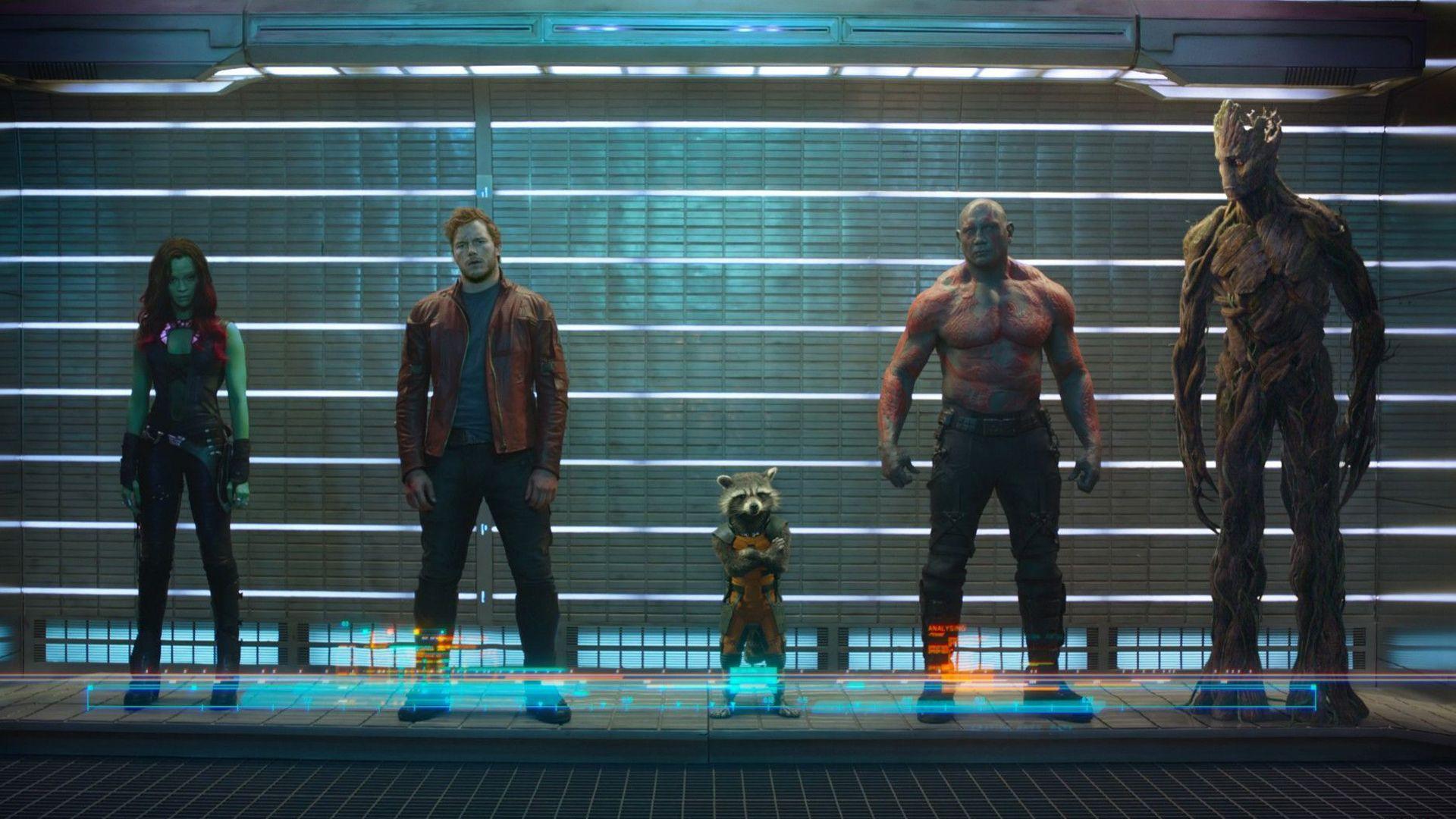 Comic Baby Groot And Drax The Destroyer Wallpapers