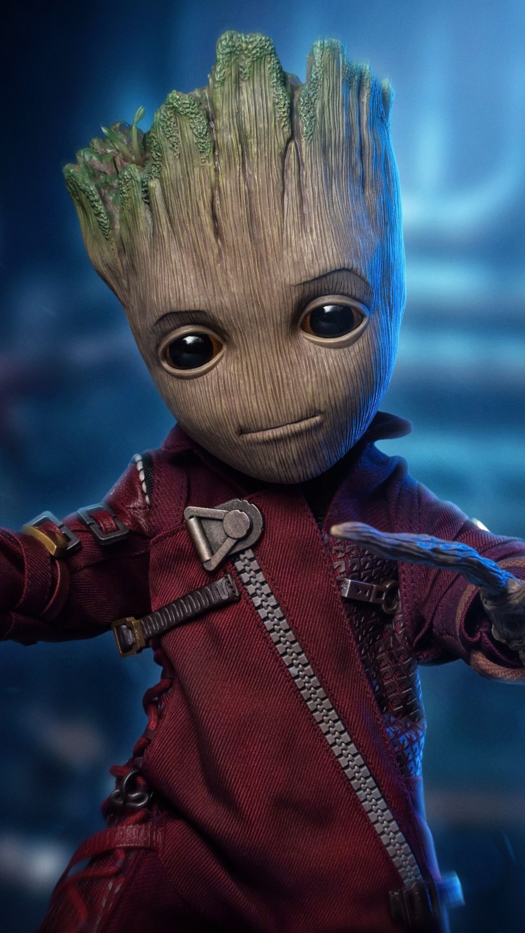 Comic Baby Groot And Drax The Destroyer Wallpapers