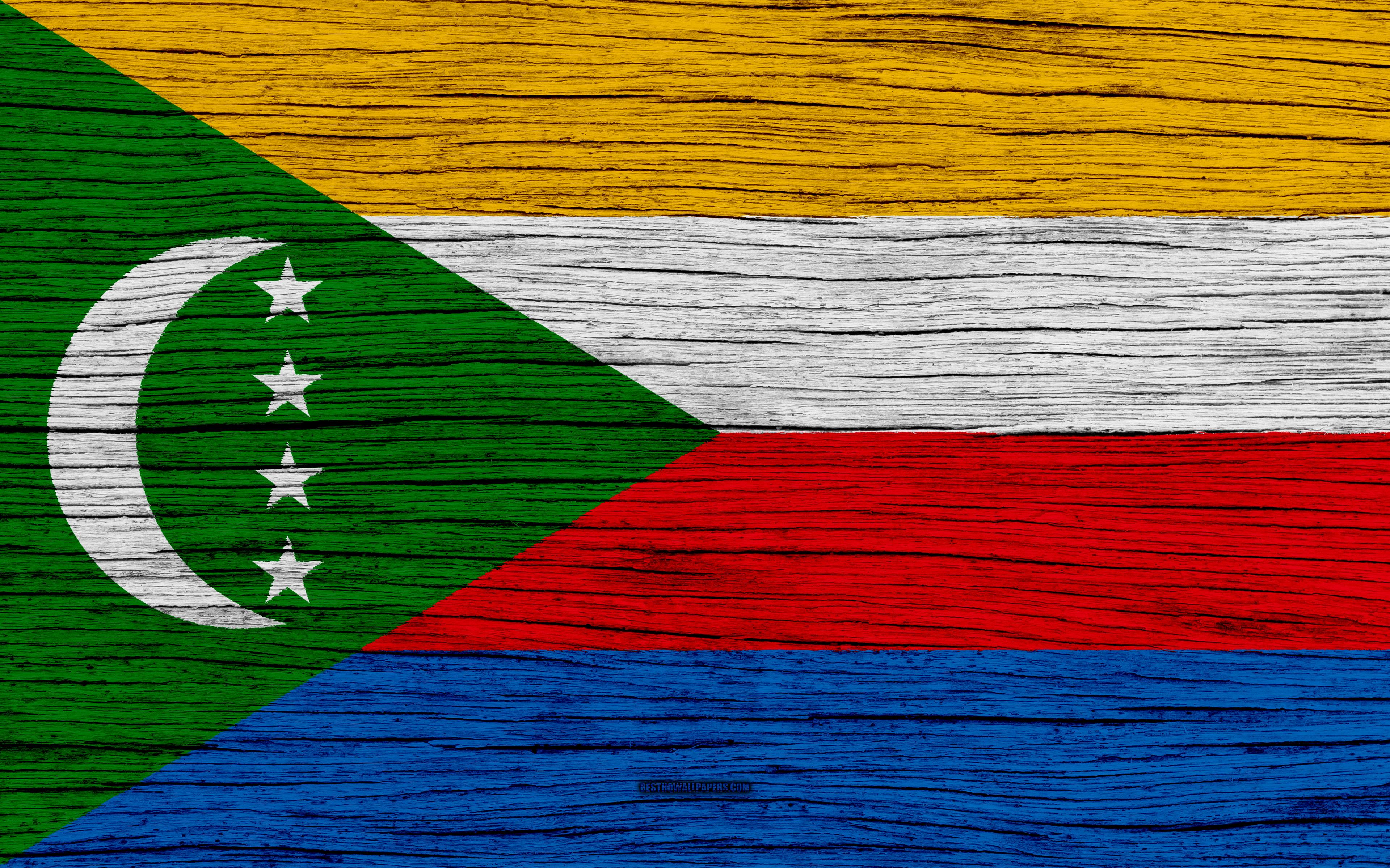 Comoros Flag Wallpapers