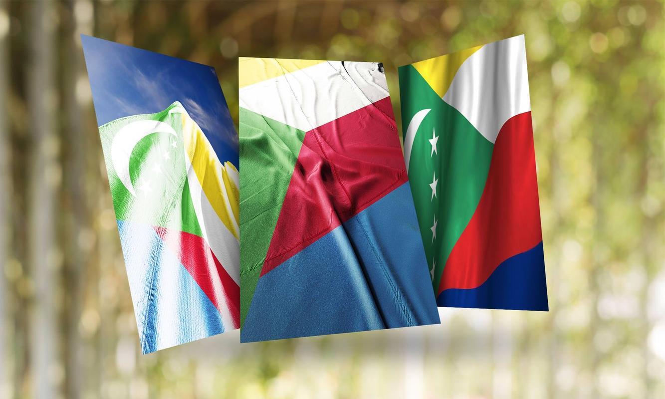 Comoros Flag Wallpapers