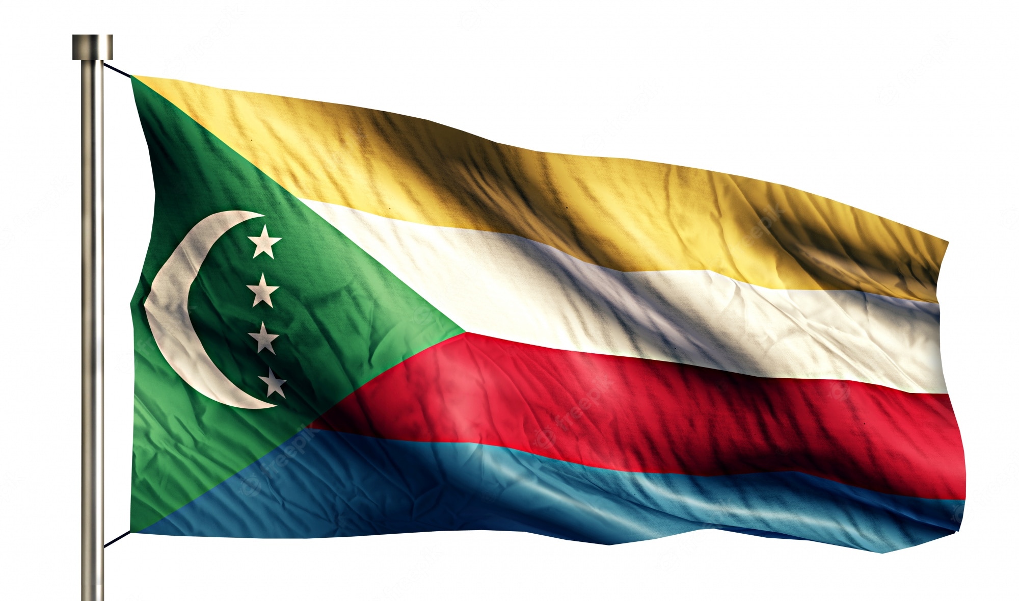 Comoros Flag Wallpapers