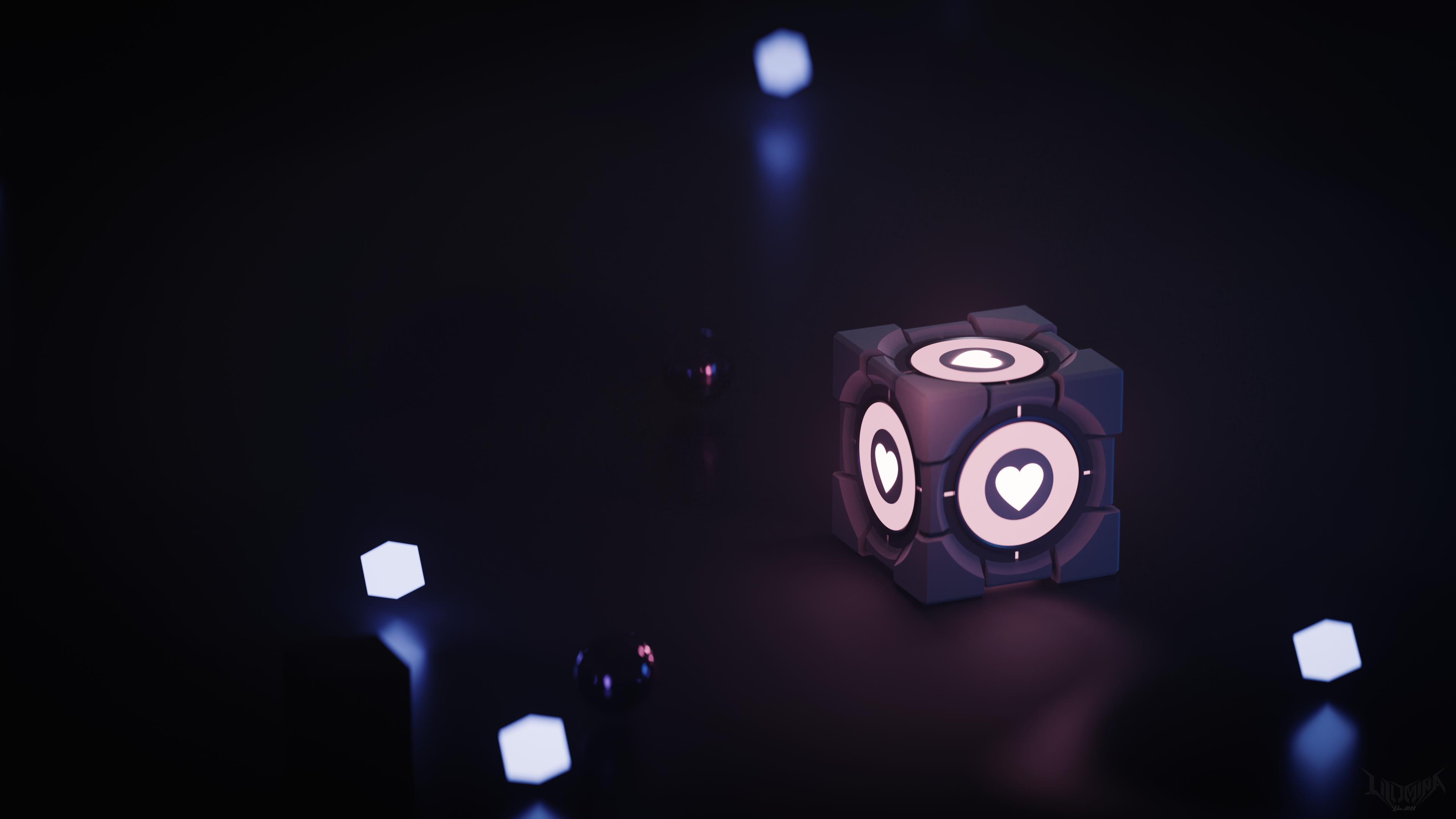 Companion Cube Wallpapers