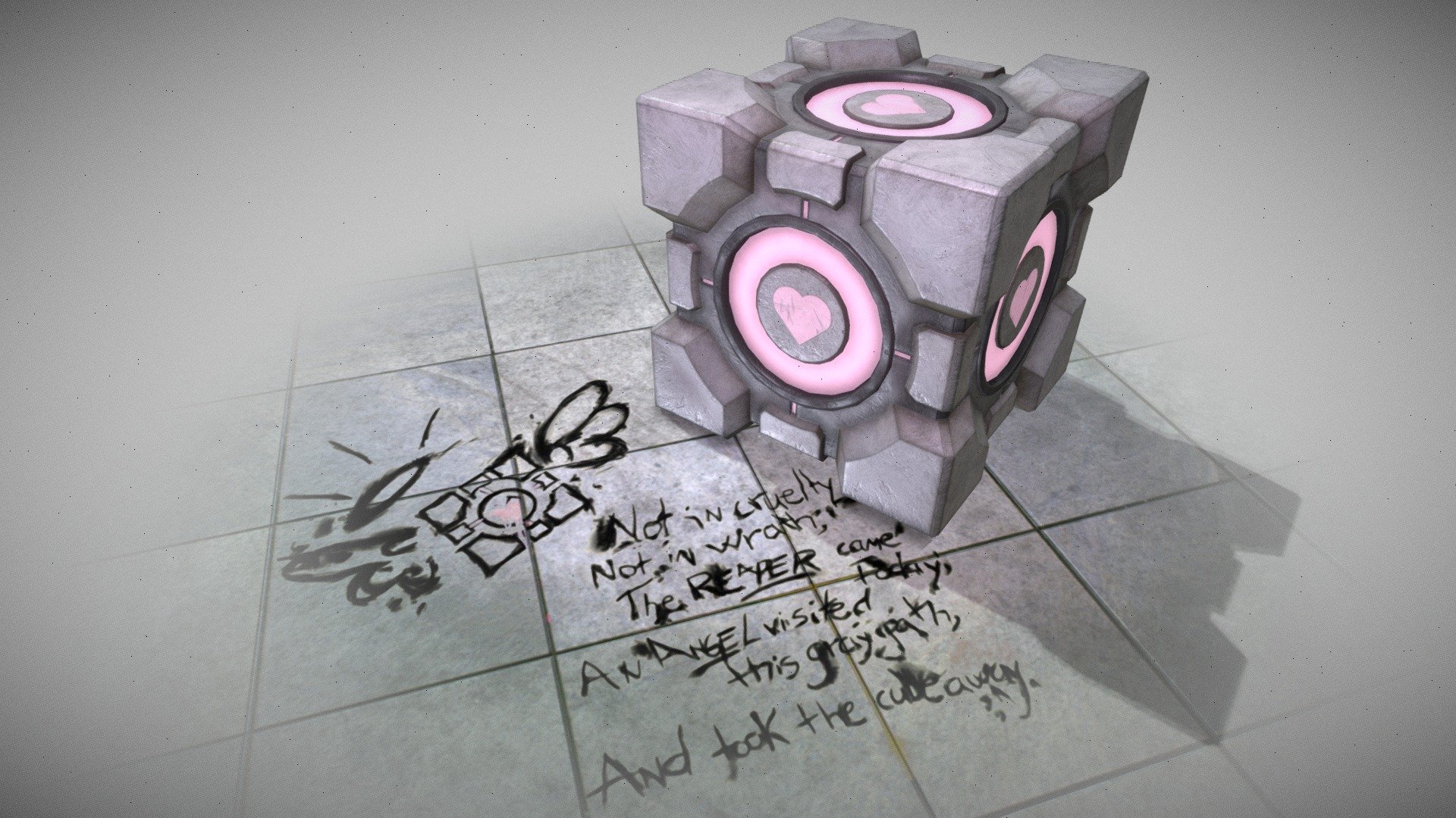 Companion Cube Wallpapers