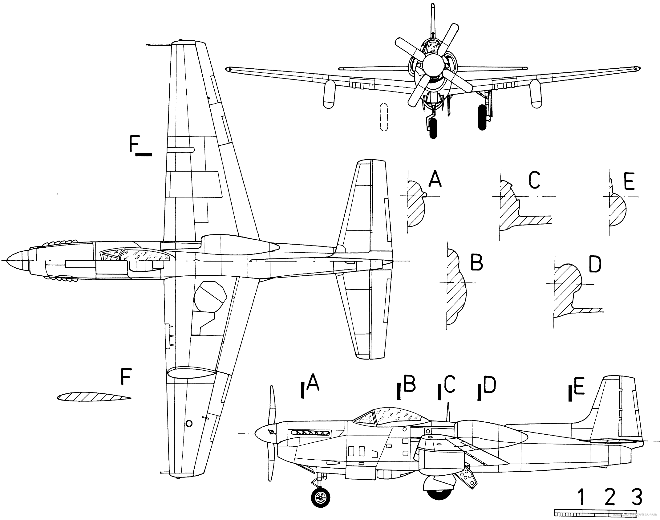 Consolidated Vultee Xp-81 Wallpapers