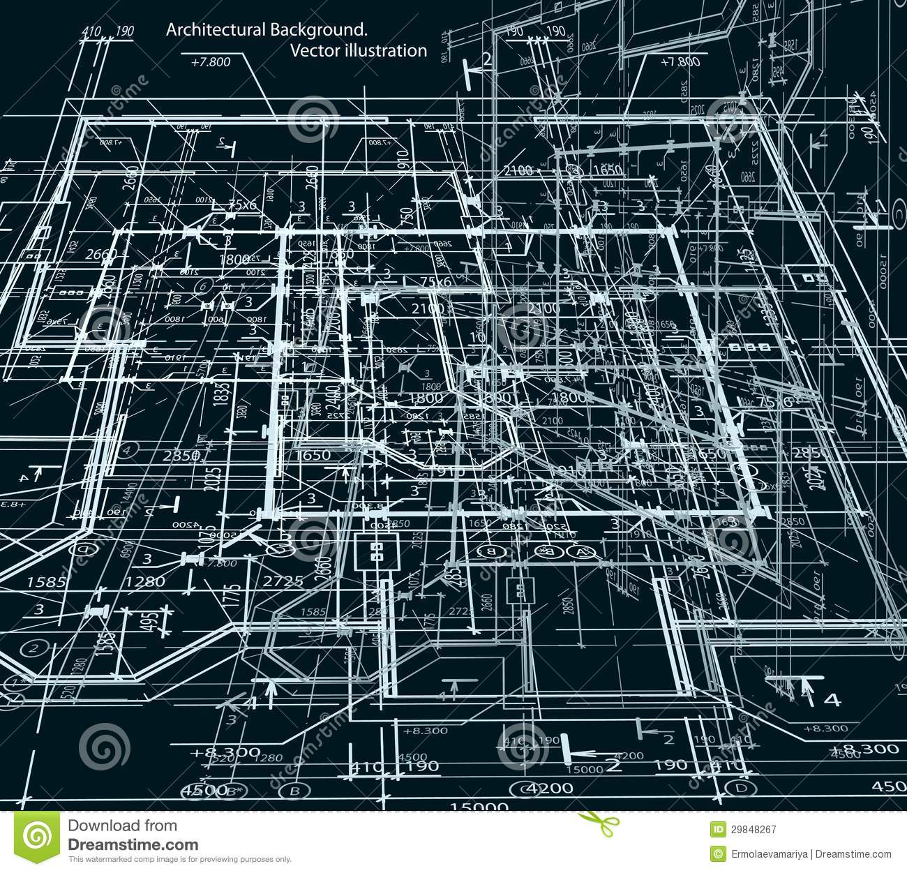 Construction Blueprint Wallpapers