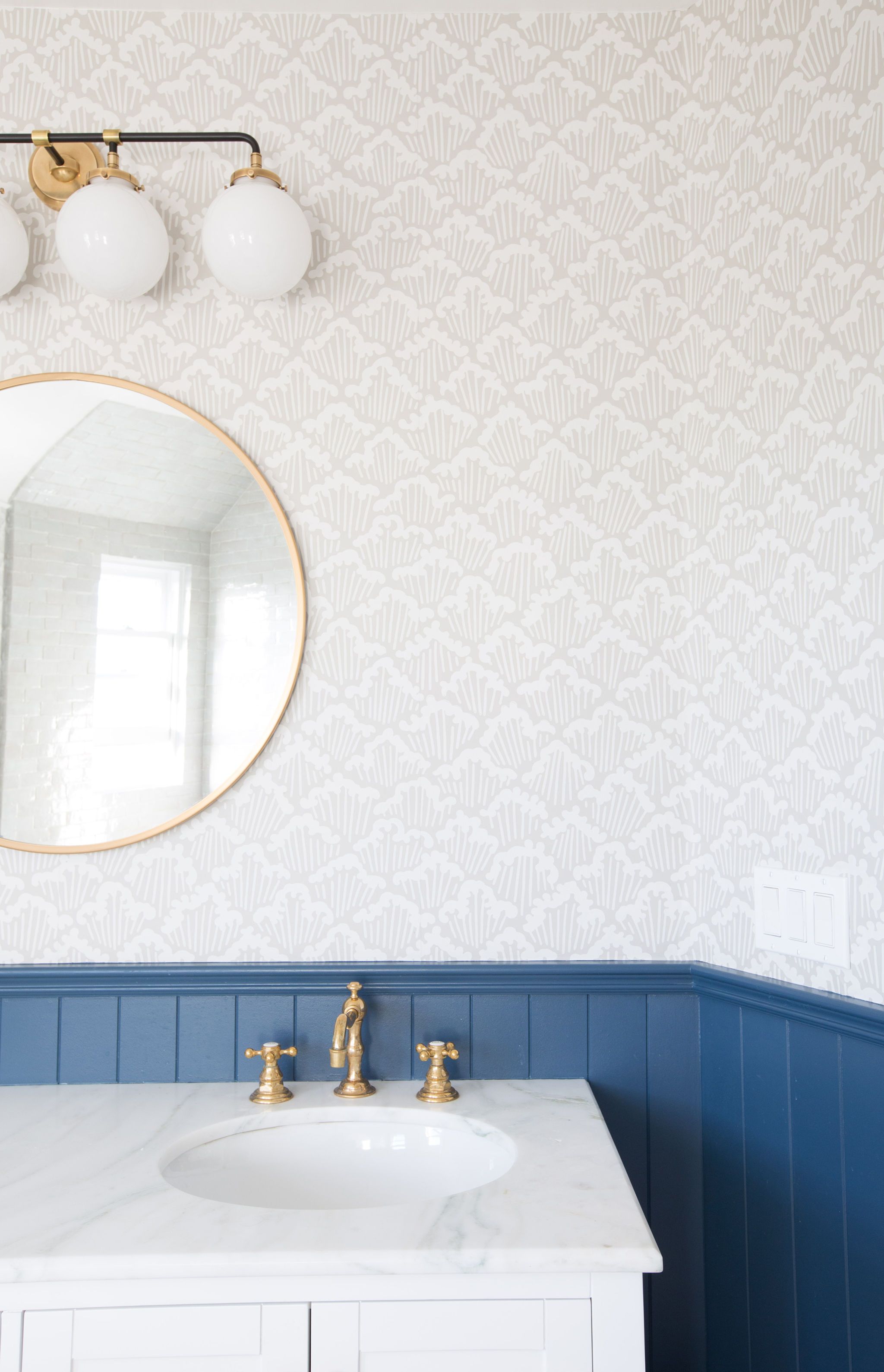 Contemporary Bathroom Wallpapers