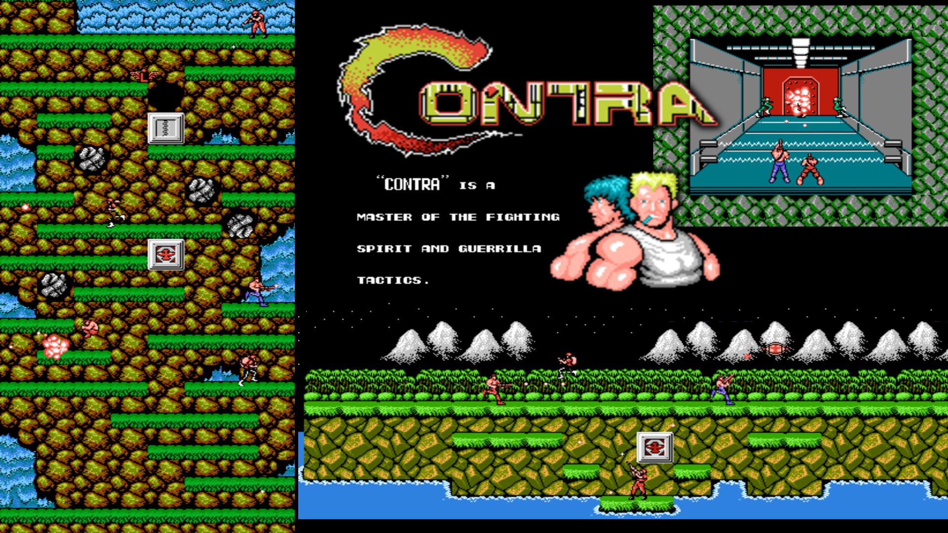 Contra Background